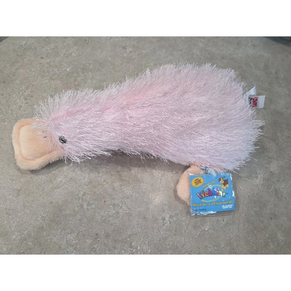 Ganz Webkinz Pink Googles 12" Platypus HM208 Brand New Sealed Code
